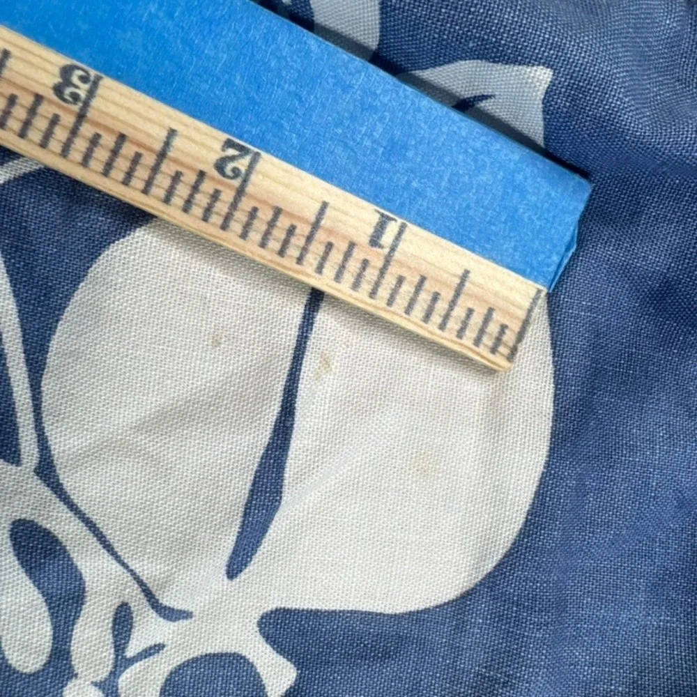 Vtg Polo Ralph Lauren Shorts Mens 33 Blue Tropical Hawiian Pleated Linen‎ USA